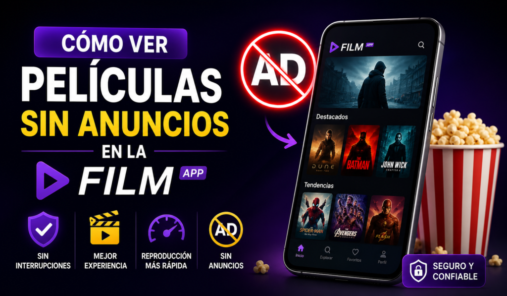 Come guardare film senza pubblicità su Film App